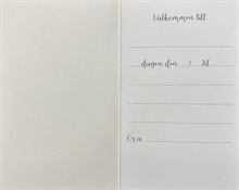 Inbjudningskort Student | 8 dubbla kort med kuvert