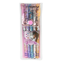 Miss Melody Glittergelpennor, 5-pack