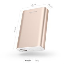 Powerbank Evergreen Rose Gold
