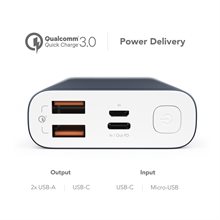 Powerbank Evergreen Dark Blue