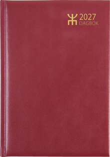 Agenda - Dagbok Röd FSC