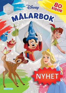 Målarbok Disney klassiker - 80 sidor