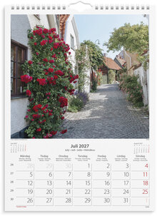 Väggkalender 2027 Beautiful Sweden
