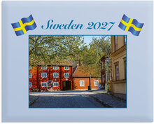 Väggkalender Sweden 2027 med kuvert
