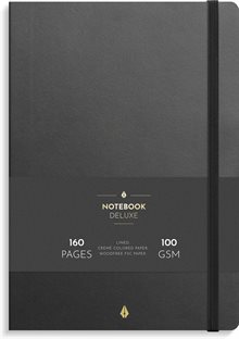 Notebook Deluxe B5 black