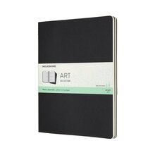 Anteckningsbok Notbok Cahier Music Art Black XL