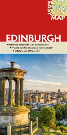 Edinburgh EasyMap stadskarta : 1:15500