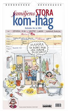 Familjens stora kom-ihåg-kalender 2021