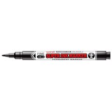 Märkpenna Fine Uni Super Ink Svart Permanent