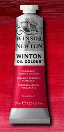 Oljefärg Winton & Newton 37ml Permanent Alizarin Crimson 468