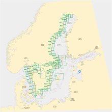 Sjökort Nr 924 Varberg-Tylön